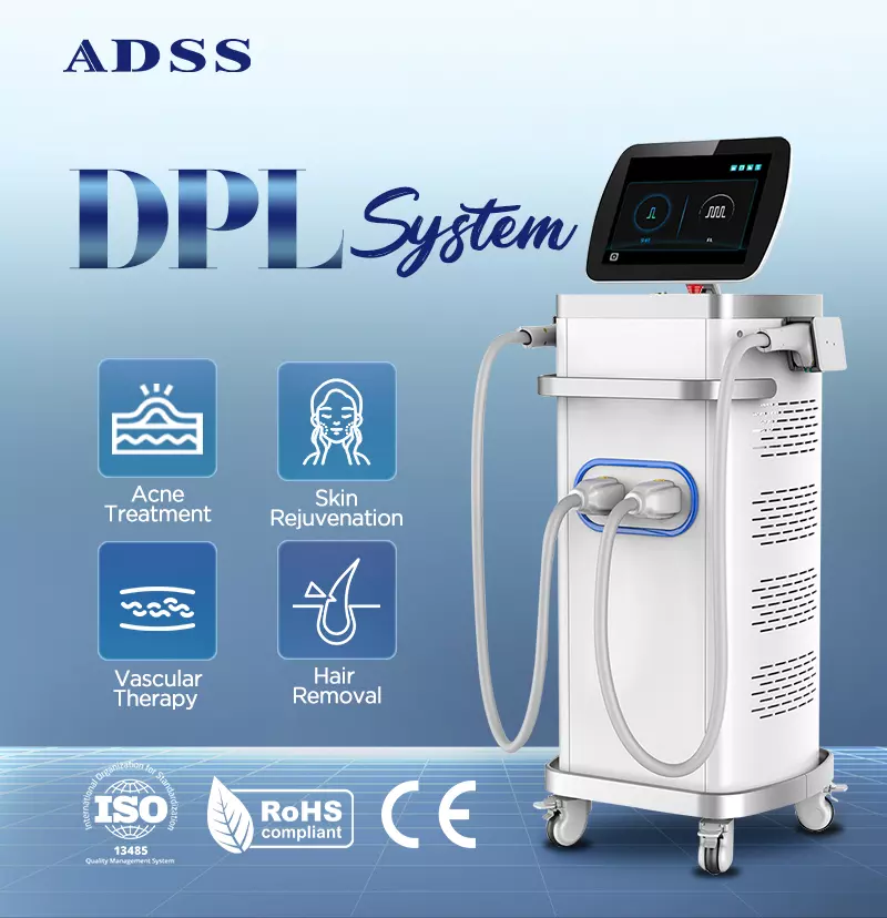 DPL Multi Function Hair Removal Skin Rejuvenation Machine ADSS Laser