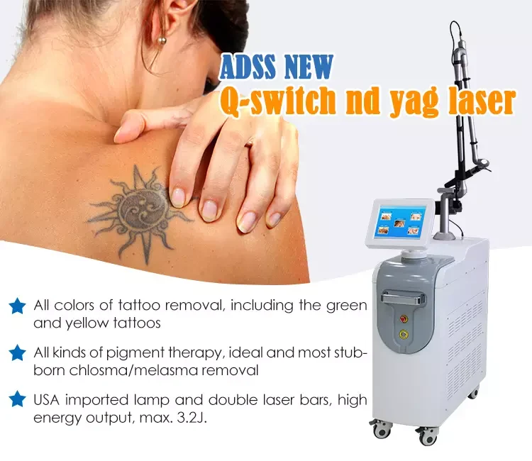 Q-Switch ND YAG Pigmented Lesions Removal System Q-Switch ND YAG Pigmented Lesions Removal System