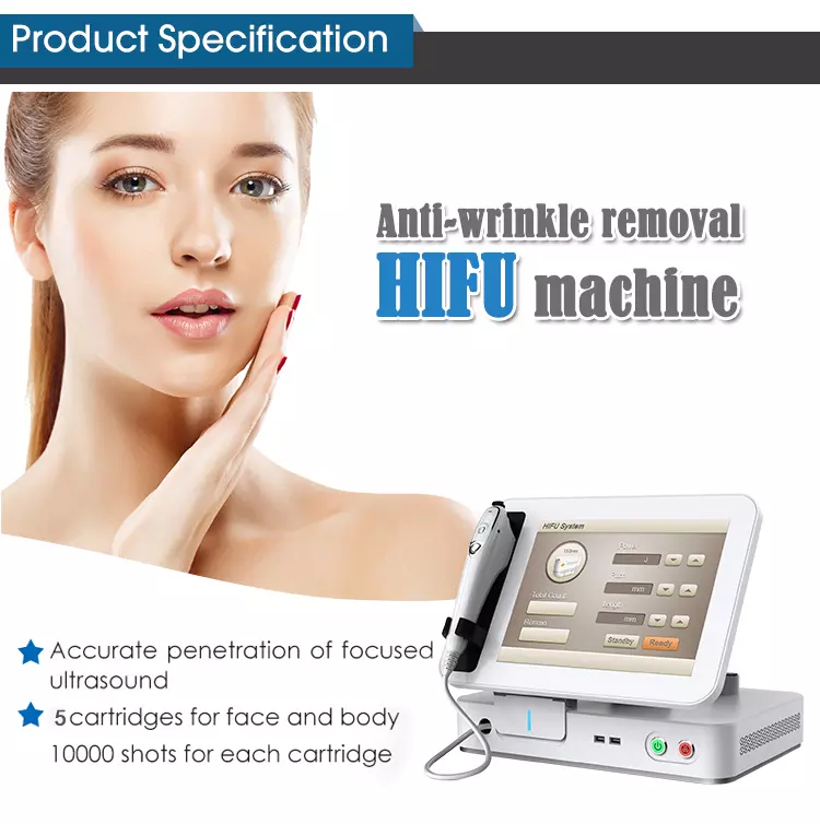 HIFU Facial Wrinkle Removal System ADSS Laser